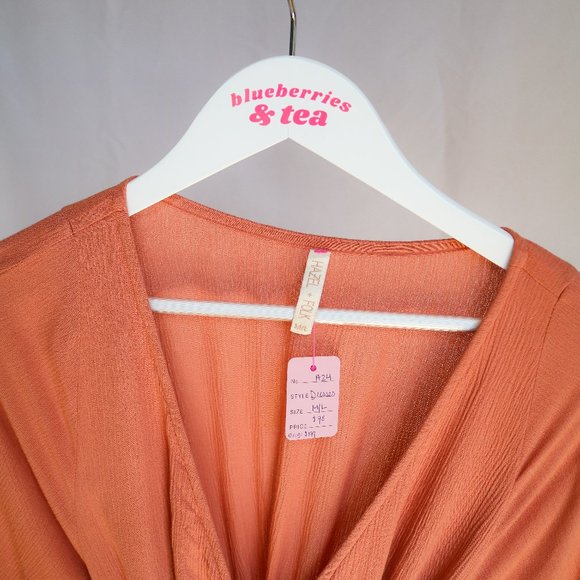 Hazel & Fold | Melody Mini Dress | Rose Gold - Size M/L - Picture 3 of 5